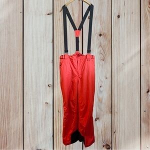 𝅺OUTDOOR Ski & Snowboarding Pants in Orange, Adult Size Large by Trespass.